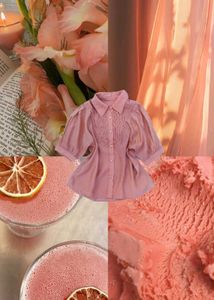 Chic Pleated Detail Puff Sleeve Top