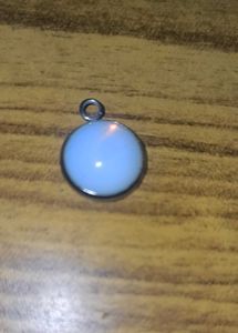 Opal Pendant, Circle