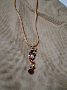 Peacock Pendant Necklace