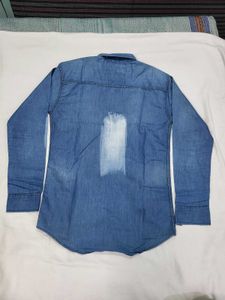 Blue Vintage Denim Shirt