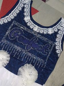 denim Legi frock