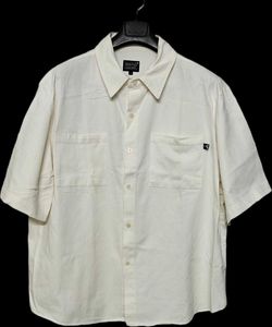 PERSTEP Classic White Short Sleeve Button-Up Shirt