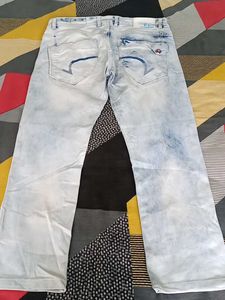 Light Wash Distressed Jeans