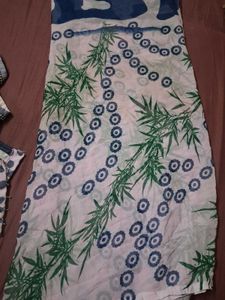 Elegant Printed Saree with Blouse