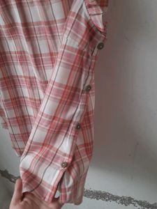 Aesthetic women pink checkTop