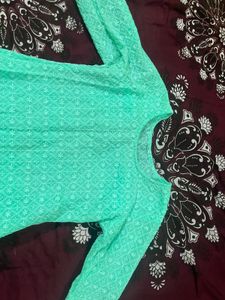 Beautiful Sea Green Kurta