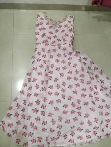 Floral Anarkali Suit