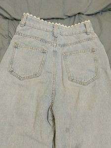 Light Wash Wide Leg Jeans