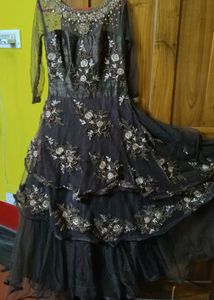 Elegant coffee brown Gown