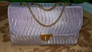 Sparkly brand new Pink Chain Handbag