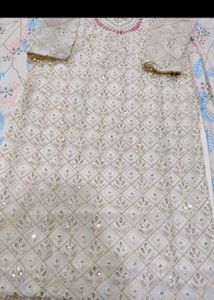 Designer Embroidered Kurta Set with Dupatta