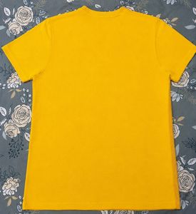 Spykar Yellow Graphic T-Shirt