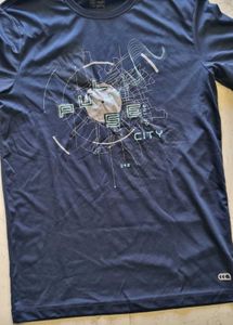 Graphic Navy Blue T-Shirt