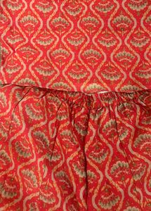 globaldesi Red Printed Co-ord Set
