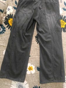Trendy Wide Leg Jeans