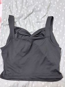Stylish Twist Front Crop Top