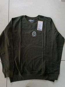 Men's Olive Green Sweatshirt