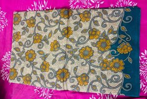 floral saree