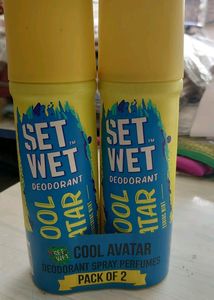 New Set Wet Deo Pack Of 2 150ml*2