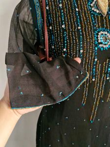 sequined desi y2k kurti