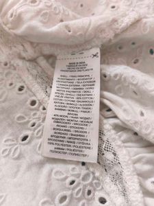 Boho Eyelet Midi Dress