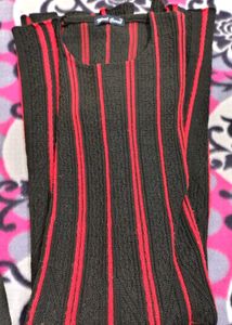 Striped Knit Dress