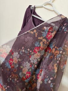 Purple Spaghetti Strap Midi Dress