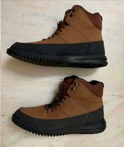 Cole Haan Brown Leather Hiking Boots