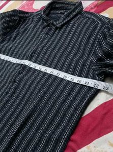 Striped Button-Down Shirt