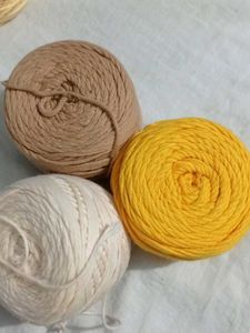 Assorted Yarn Balls - total 300 g