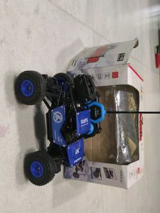 Blue Remote Control Rock Crawler Toy Car