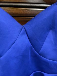 Stunning Royal Blue V-Neck Dress