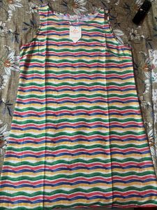 Striped Sleeveless Dress