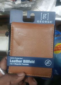 George Super Capacity Billfold Wallet