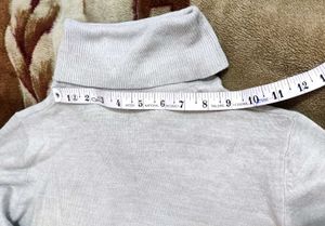 Turtleneck Sweater fine  knitted fabric 🌸