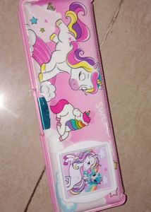Cute Unicorn Pencil Case with calculator