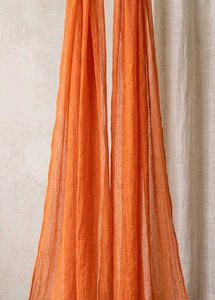 Vibrant Orange Dupatta
