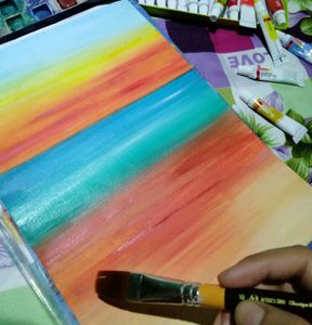 ocean painting