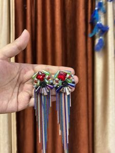 Boho Statement Chandelier Earrings