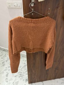 Forever 21 Cropped Cardigan