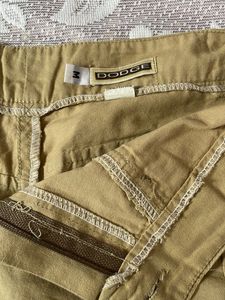 Stylish Khaki Mini Skirt