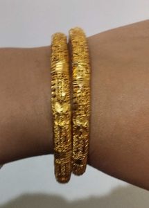 Gold Plated Bangle Set