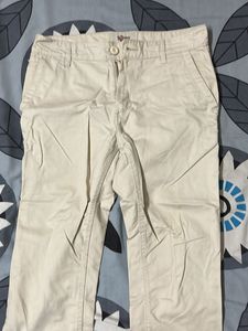 The Roadster Beige Casual Pants