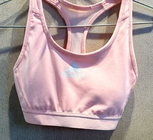 Adidas neon Pink Sports Bra