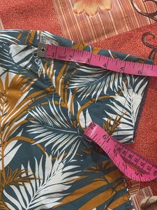 kids Tropical Print Short Sleeve Shirt