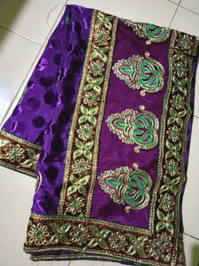 Heavy Sari And Blouse