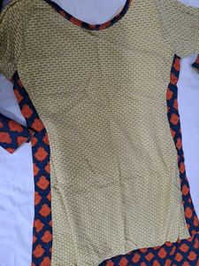 Elegant Ethnic Kurta and Palazzo Set