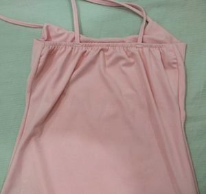 Elegant Pink Maxi Dress