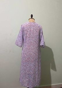 Floral Print Kurta