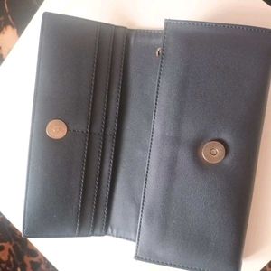 Chic Black Envelope Wallet